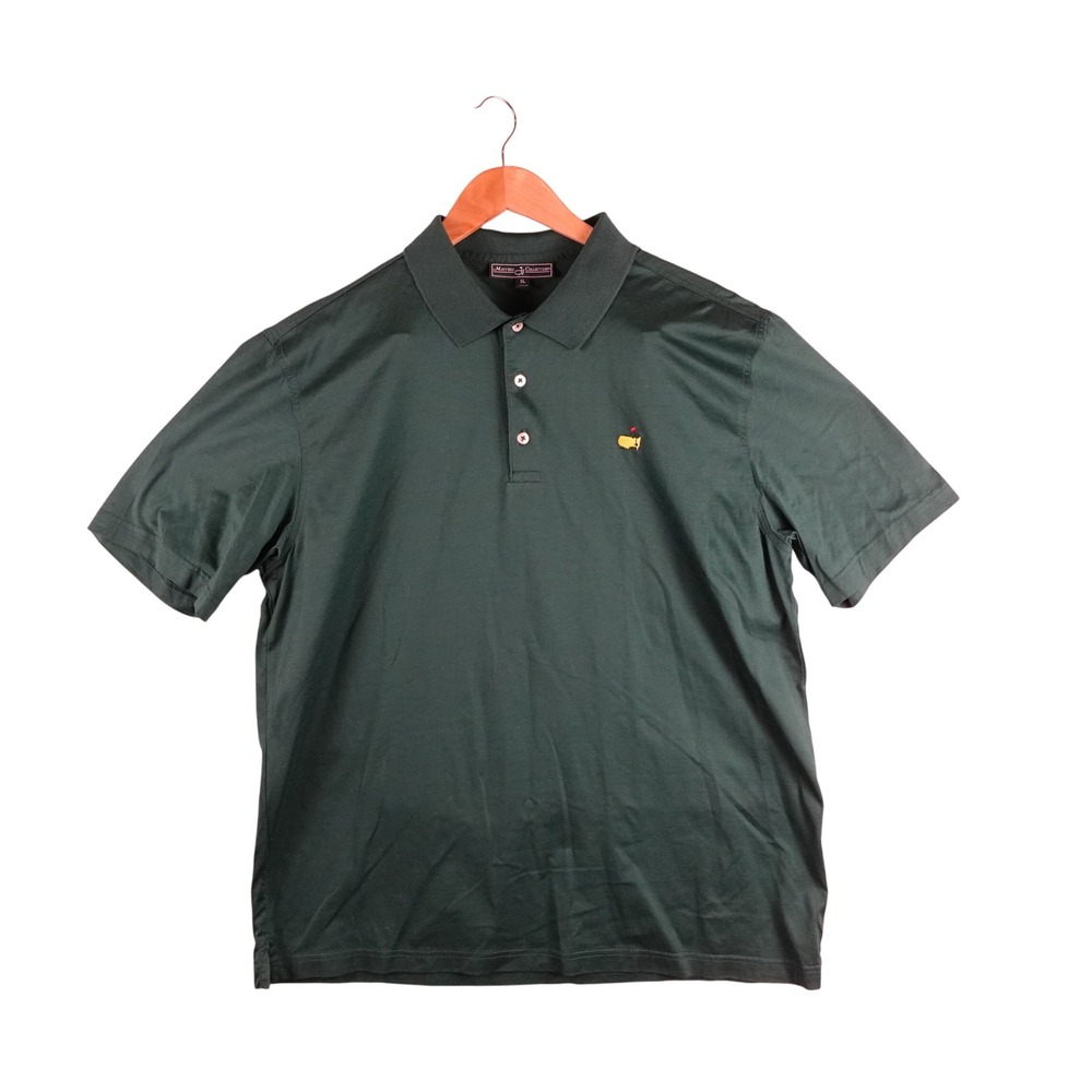 Masters‎ Collection Mens XL Green Pima Cotton Short Sleeve Golf Polo Shirt
